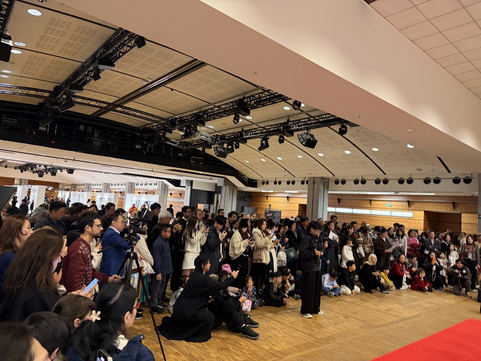 Audience at the ceremony