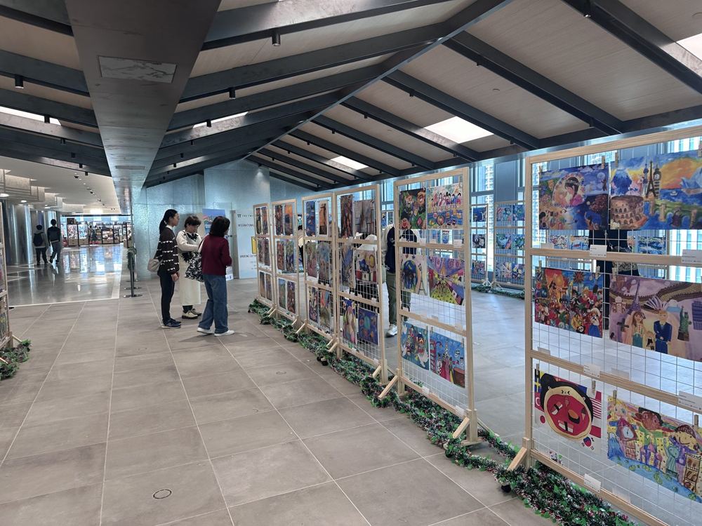 Exhibition walls, Hong Kong